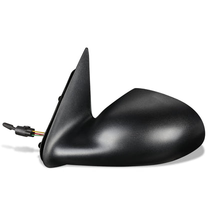 RETROVISOR MIRROR - 01-03 CHRYSLER PT CRUISER - MANUAL - OEM - LEFT - TEXTURED/BLACK