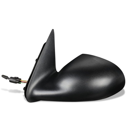 RETROVISOR MIRROR - 01-03 CHRYSLER PT CRUISER - MANUAL - OEM - LEFT - TEXTURED/BLACK