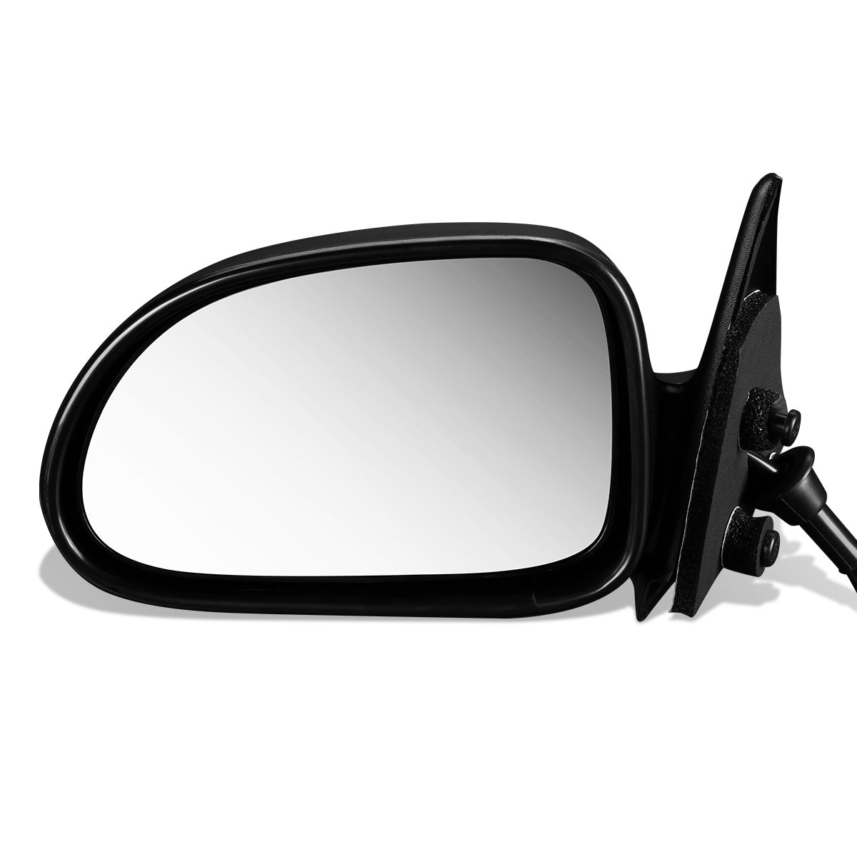 RETROVISOR MIRROR - 01-03 DODGE DURANGO / 01-04 DODGE DAKOTA - POWERED - OEM - LEFT - TEXTURED/BLACK