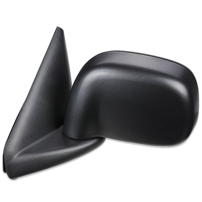 RETROVISOR MIRROR - 02-08 DODGE RAM 1500 / 03-09 DODGE RAM 2500, 3500 - MANUAL - OEM - LEFT - TEXTURED/BLACK