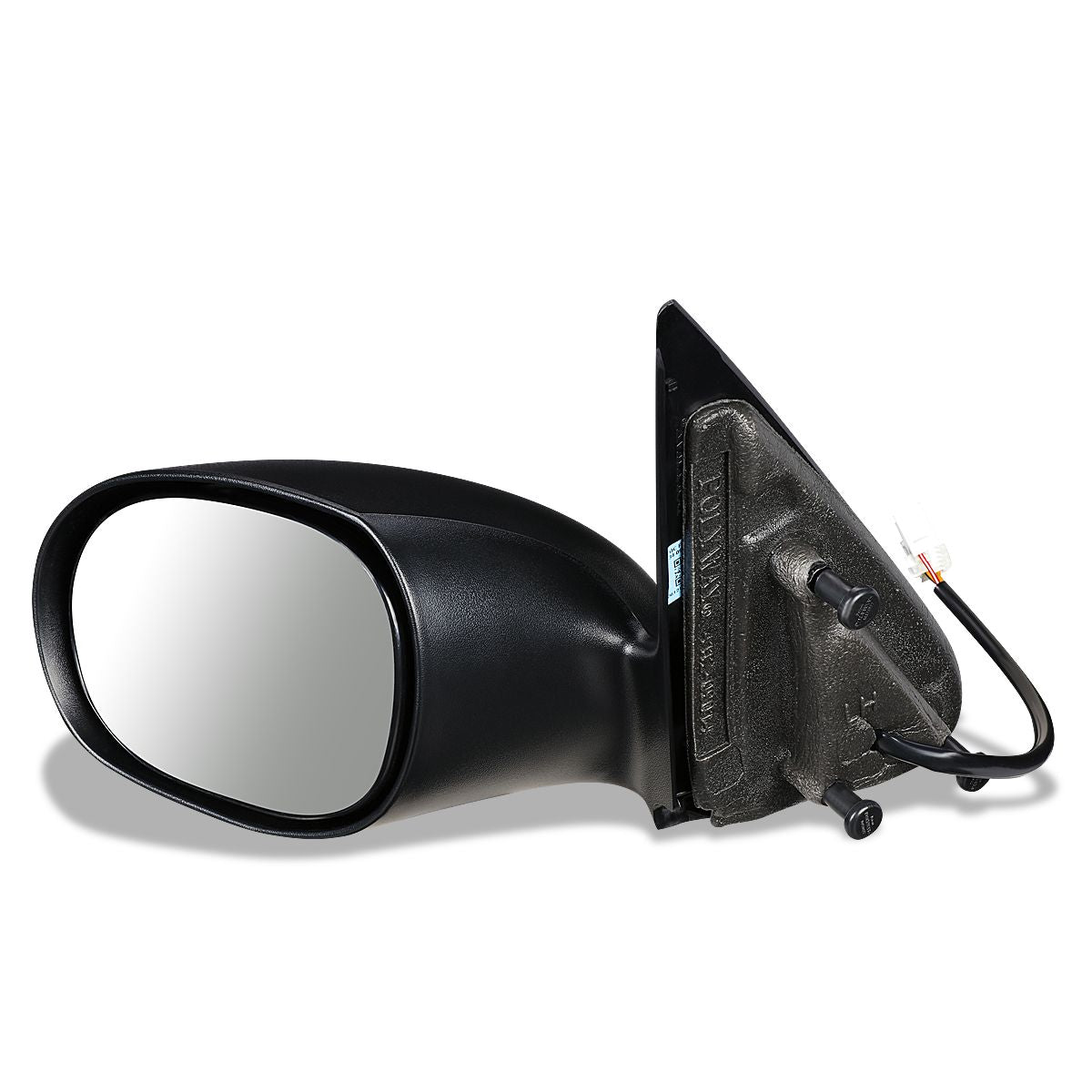 RETROVISOR MIRROR - 01-03 CHRYSLER PT CRUISER - POWERED - OEM - LEFT - TEXTURED/BLACK