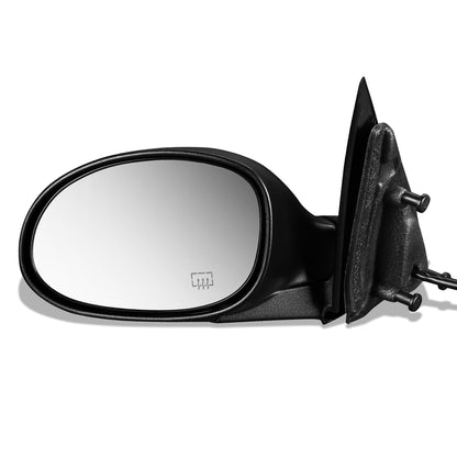 RETROVISOR MIRROR - 01-03 CHRYSLER PT CRUISER - POWERED - HEATED  - OEM - LEFT - TEXTURED/BLACK