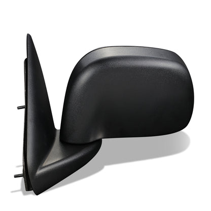 RETROVISOR MIRROR - 02-08 DODGE RAM / 03-09 DODGE RAM 2500, 3500 - POWERED - HEATED - FOLDING - OEM - LEFT - PAINTABLE - BLACK