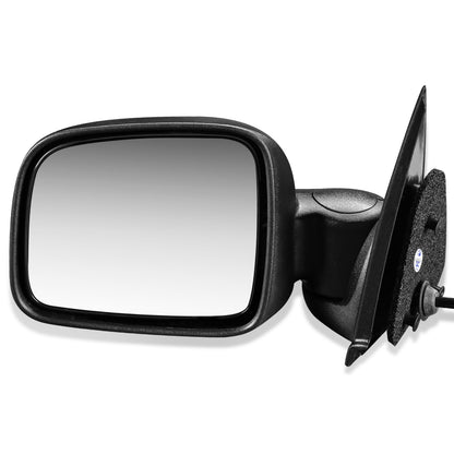 RETROVISOR MIRROR - 02-07 JEEP LIBERTY - POWERED  - OEM - LEFT - TEXTURED/BLACK