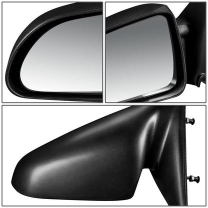 RETROVISOR MIRROR - 06-09 MITSUBISHI RAIDER / 05-10 DODGE DAKOTA / 11 RAM DAKOTA - POWERED - OEM - LEFT - TEXTURED/BLACK