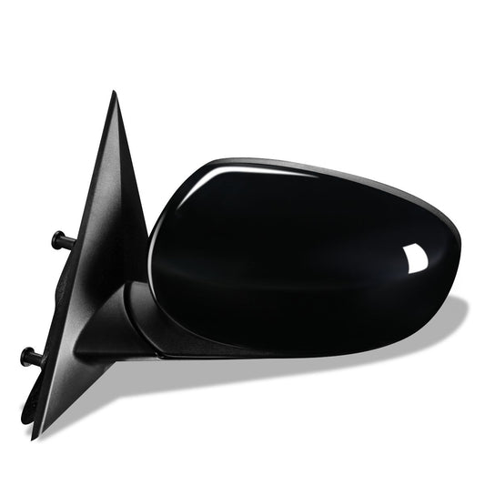 RETROVISOR MIRROR - 05-08 CHRYSLER 300 / 06-07 DODGE CHARGER / 05-08 DODGE MAGNUM - POWERED - HEATED - OEM - LEFT - PAINTABLE - BLACK