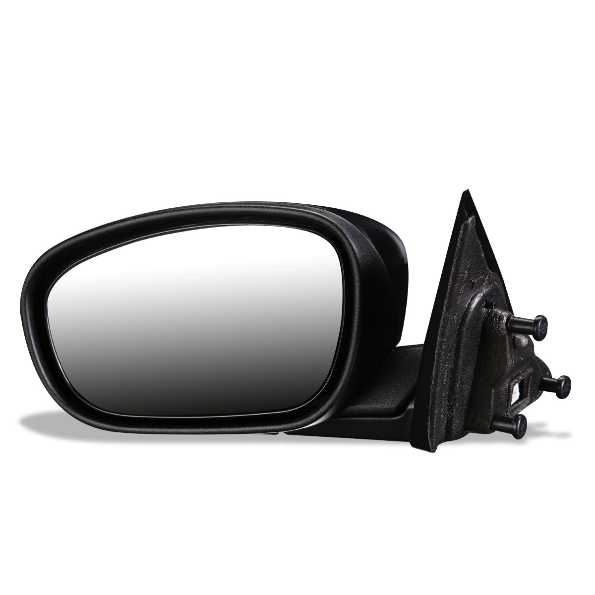 RETROVISOR MIRROR - 05-08 CHRYSLER 300 / 06-07 DODGE CHARGER / 05-08 DODGE MAGNUM - POWERED - HEATED - OEM - LEFT - PAINTABLE - BLACK