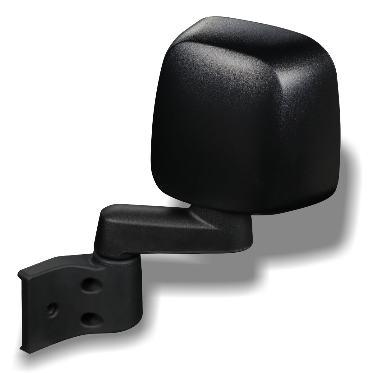 RETROVISOR MIRROR - 97-06 JEEP WRANGLER - MANUAL - OEM - LEFT - TEXTURED/BLACK