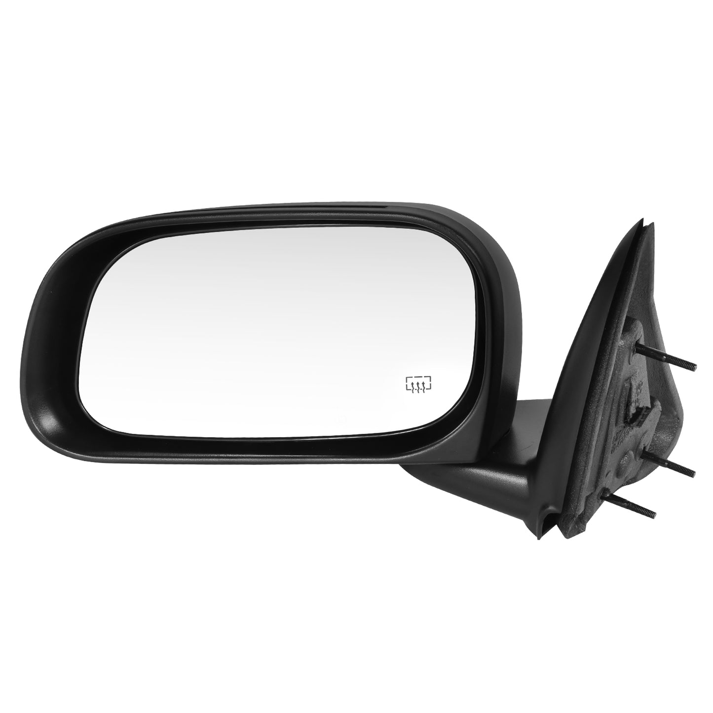 RETROVISOR MIRROR - OE STYLE - DODGE DAKOTA 05-11 - MITSUBISHI RAIDER 06-09 - RAM DAKOTA 11 - WITH POWER WITH HEATED GLASS - DRIVER SIDE - PAINT TO MATCH - BLACK