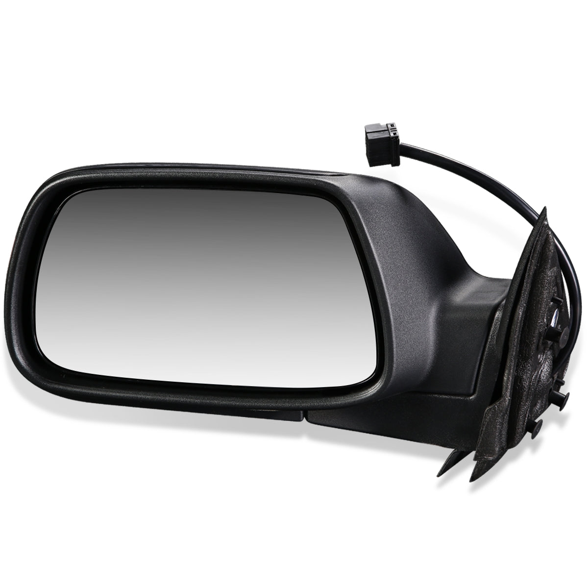 RETROVISOR MIRROR - 05-10 JEEP GRAND CHEROKEE - POWERED - OEM - LEFT - TEXTURED/BLACK
