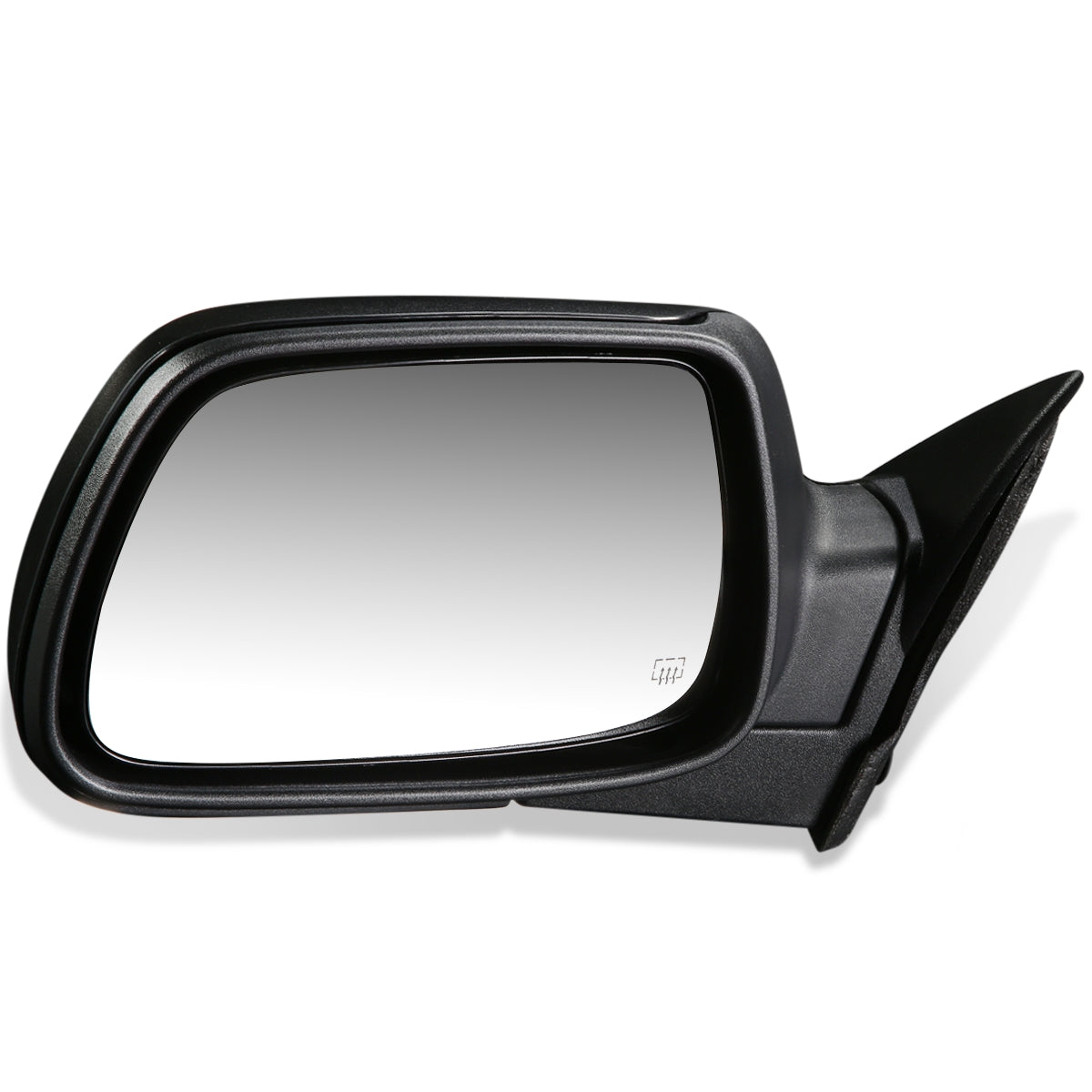 RETROVISOR MIRROR - 05-10 JEEP GRAND CHEROKEE - POWERED - HEATED - OEM - LEFT - TEXTURED/BLACK