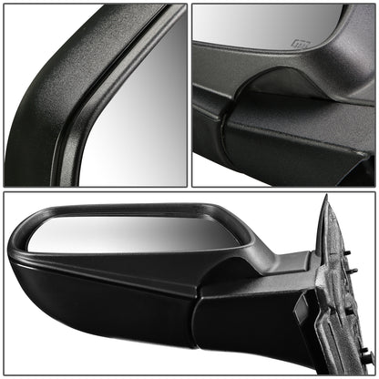 RETROVISOR MIRROR - 05-10 JEEP GRAND CHEROKEE - POWERED - HEATED - OEM - LEFT - TEXTURED/BLACK