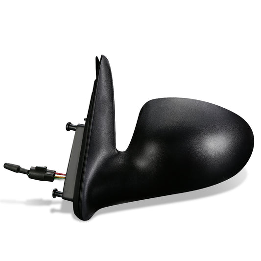 RETROVISOR MIRROR - 04-09 CHRYSLER PT CRUISER - MANUAL - OEM - LEFT - TEXTURED/BLACK