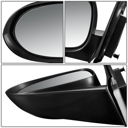 RETROVISOR MIRROR - 07-12 DODGE CALIBER - MANUAL - OEM - LEFT - TEXTURED/BLACK