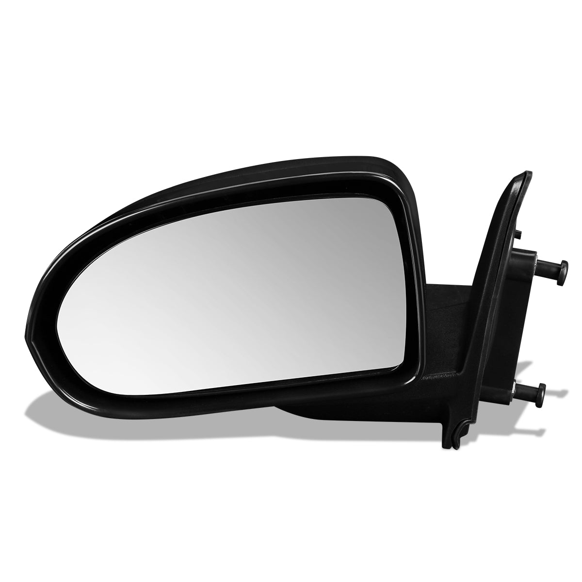 RETROVISOR MIRROR - 07-17 JEEP COMPASS - MANUAL - OEM - LEFT - TEXTURED/BLACK