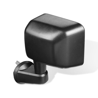 RETROVISOR MIRROR - 07-17 JEEP WRANGLER / 18 JEEP WRANGLER JK - MANUAL - OEM - LEFT - TEXTURED/BLACK