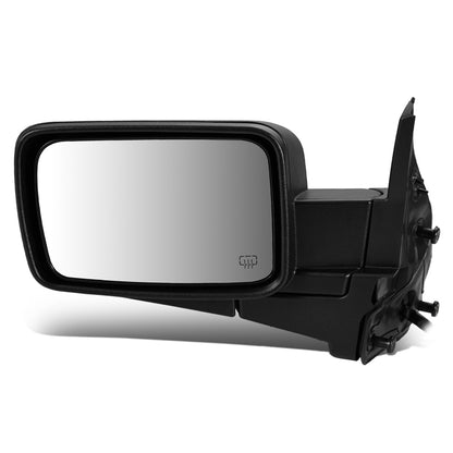 RETROVISOR MIRROR - 06-10 JEEP COMMANDER - POWERED - HEATED - W/MEMORY - FOLDING - OEM - LEFT - TEXTURED/BLACK