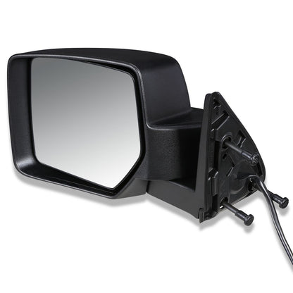 RETROVISOR MIRROR - 07-11 DODGE NITRO - POWERED - OEM - LEFT - TEXTURED/BLACK