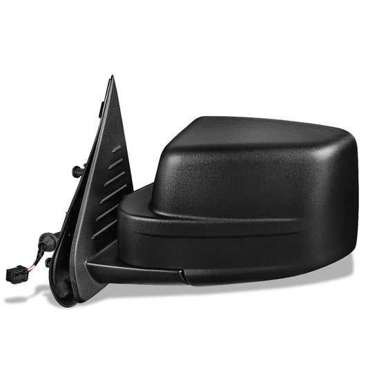 RETROVISOR MIRROR - 08-09 JEEP LIBERTY - POWERED - OEM - LEFT - TEXTURED/BLACK