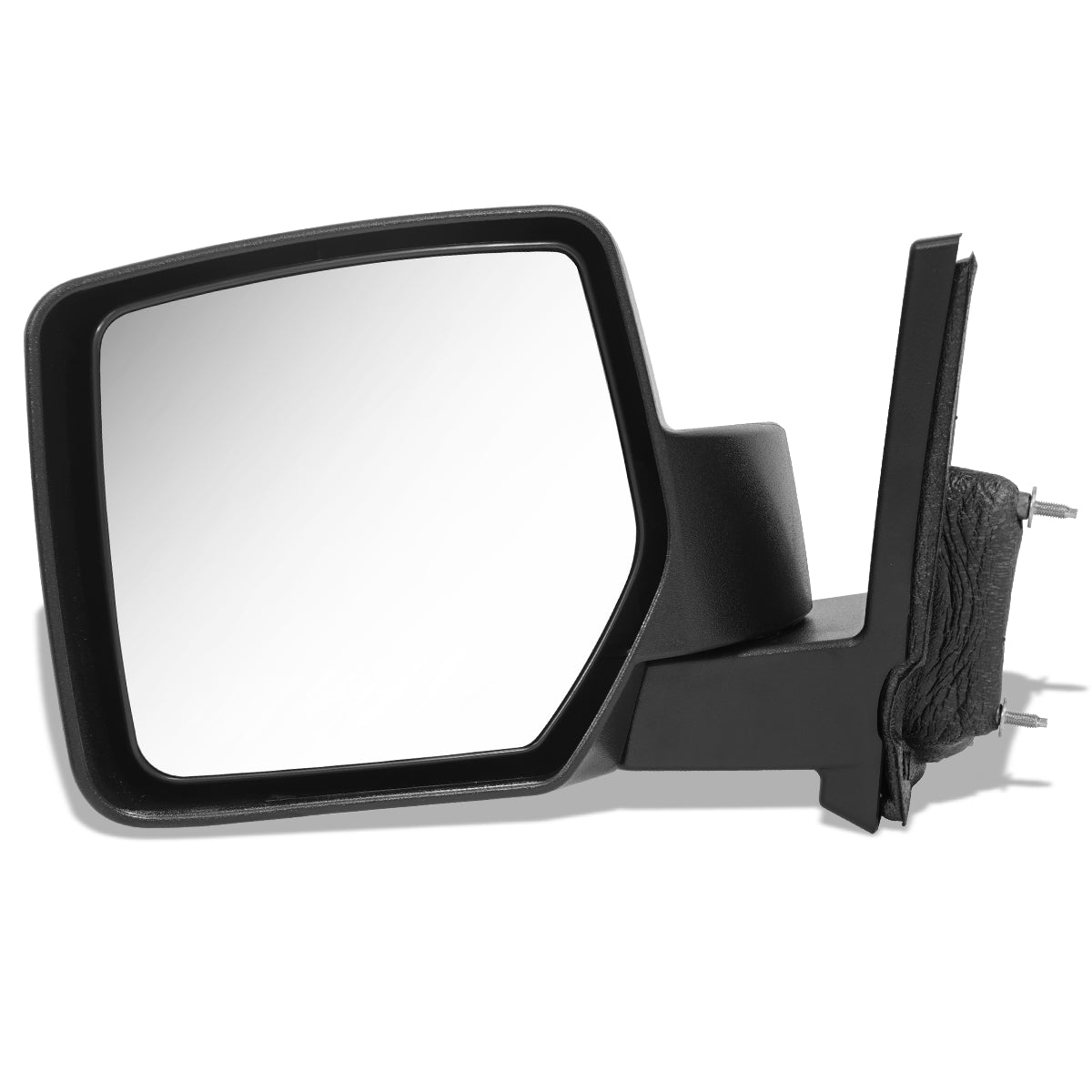 RETROVISOR MIRROR - 07-17 JEEP PATRIOT - MANUAL - OEM - LEFT - TEXTURED/BLACK