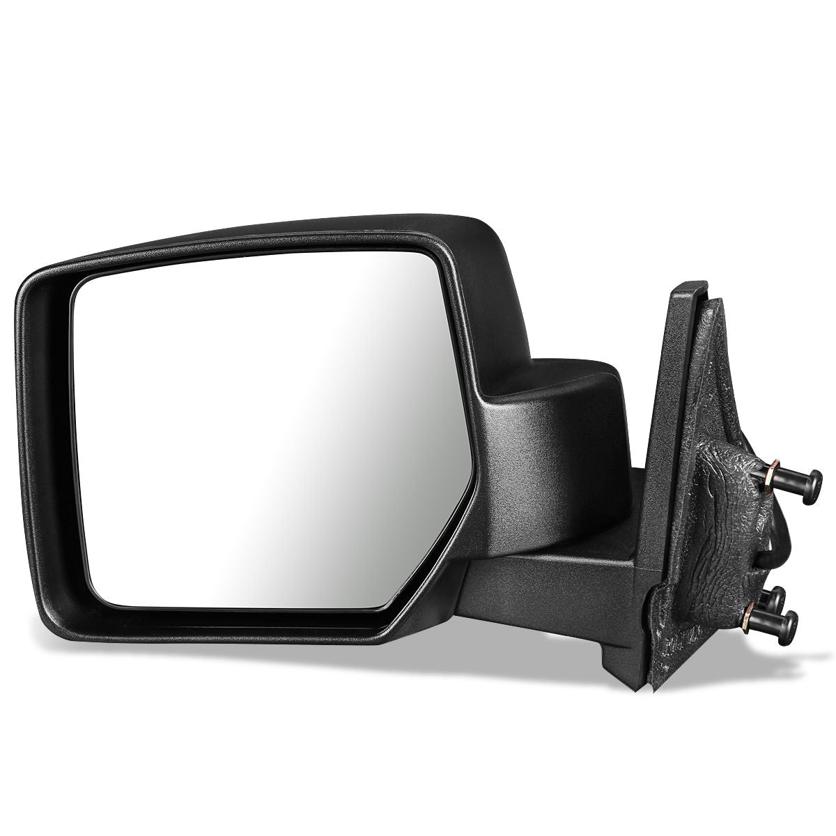 RETROVISOR MIRROR - 07-17 JEEP PATRIOT - POWERED - OEM - LEFT - TEXTURED/BLACK