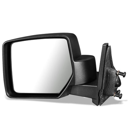 RETROVISOR MIRROR - 07-17 JEEP PATRIOT - POWERED - OEM - LEFT - TEXTURED/BLACK