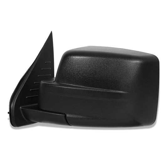 RETROVISOR MIRROR - 08-12 JEEP LIBERTY - POWERED - HEATED - OEM - LEFT - TEXTURED/BLACK