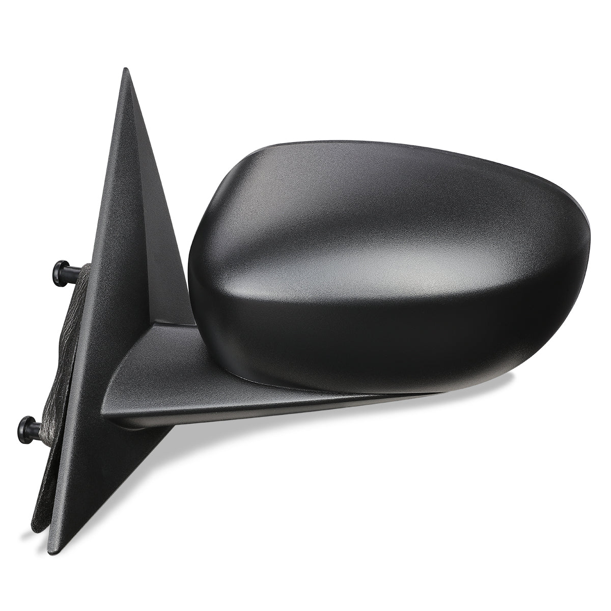 RETROVISOR MIRROR - 07-10 CHRYSLER 300 / 06-10 DODGE CHARGER / 05-08 DODGE MAGNUM - POWERED - HEATED - OEM - LEFT - TEXTURED/BLACK