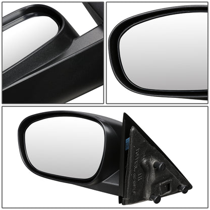 RETROVISOR MIRROR - 07-10 CHRYSLER 300 / 06-10 DODGE CHARGER / 05-08 DODGE MAGNUM - POWERED - HEATED - OEM - LEFT - TEXTURED/BLACK