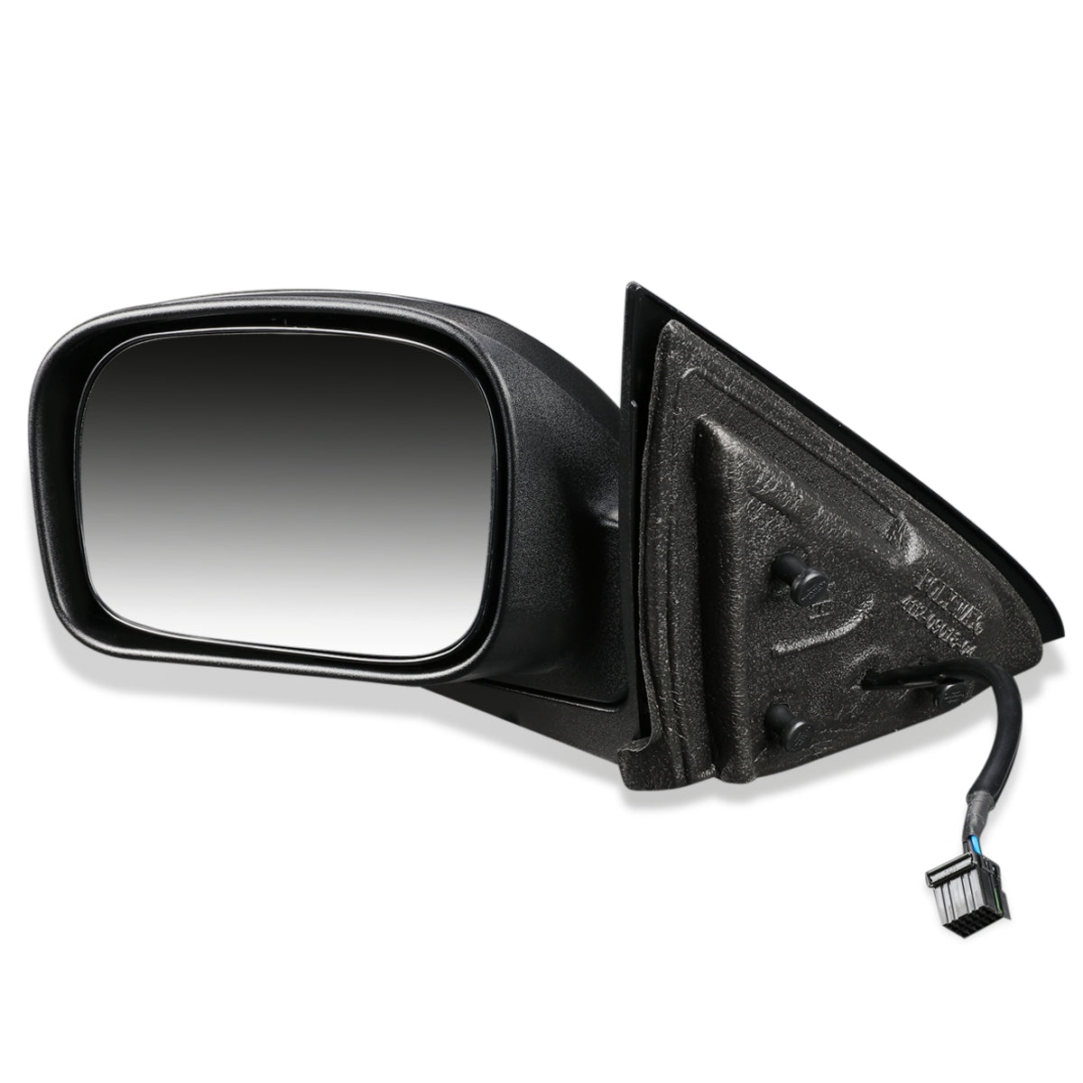 RETROVISOR MIRROR - 06-08 CHRYSLER PACIFICA - POWERED - HEATED - OEM - LEFT - PAINTABLE - BLACK