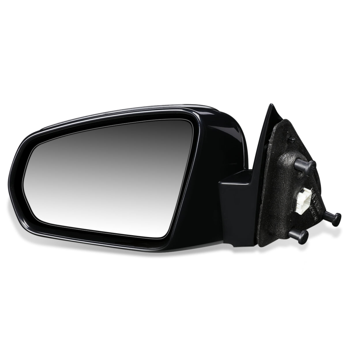 RETROVISOR MIRROR - 07-10 CHRYSLER SEBRING - POWERED - OEM - LEFT - PAINTABLE - BLACK
