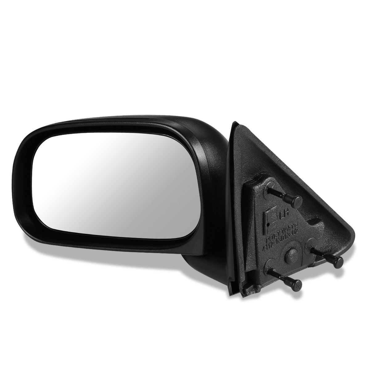 RETROVISOR MIRROR - 05-10 DODGE DAKOTA - MANUAL - OEM - LEFT - TEXTURED/BLACK