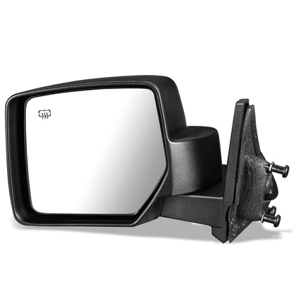RETROVISOR MIRROR - OEM - 10-16 JEEP PATRIOT - POWERED - HEATED - TEXTURED - BLACK - LEFT