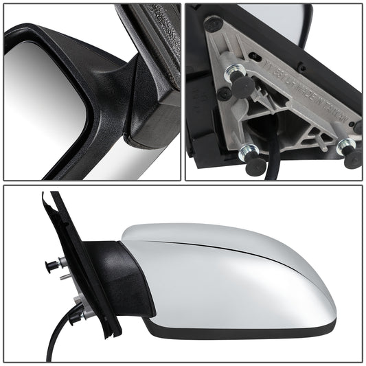 RETROVISOR MIRROR - OEM - 11-14 CHRYSLER 300C - POWERED - HEATED - FOLDING - W/ MEMORY - W/ CHROME COVER - LEFT