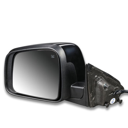 RETROVISOR MIRROR - OEM - 11-17 DODGE DURANGO - POWERED - HEATED - TEXTURED - BLACK - LEFT