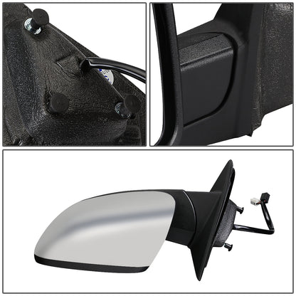 RETROVISOR MIRROR - OEM - 11-13 JEEP GRAND CHEROKEE - POWERED - HEATED - WITH SIGNAL - WITH MEMORY - FOLDING - W/ CHROME COVER - LEFT