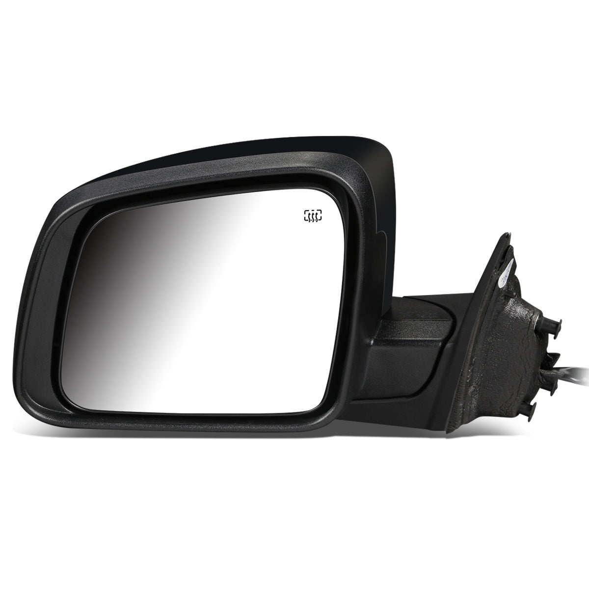 RETROVISOR MIRROR - OEM - 11-13 JEEP GRAND CHEROKEE - POWERED - HEATED - WITH SIGNAL - W/ MEMORY - FOLDING - W/ BLACK MATERIAL - LEFT