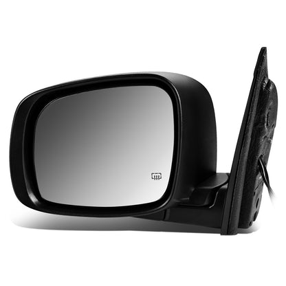 RETROVISOR MIRROR - OEM - 11-19 DODGE CARAVAN, VOYAGER, TOWN & COUNTRY - POWERED - HEATED - FOLDING - W/ BLACK TEXTURED - LEFT