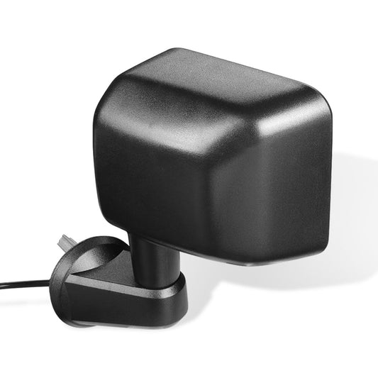 RETROVISOR MIRROR - OEM - 2014 JEEP WRANGLER - POWERED - HEATED - TEXTURED - BLACK - LEFT