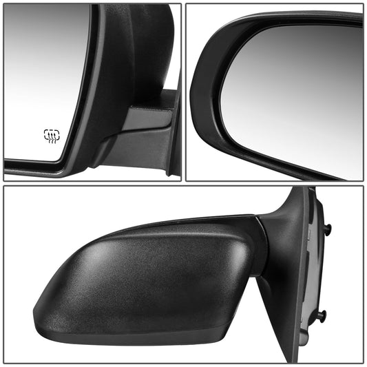 RETROVISOR MIRROR - OEM - 14-16 JEEP CHEROKEE - POWERED - HEATED - FOLDING - W/ BLACK TEXTURE - LEFT