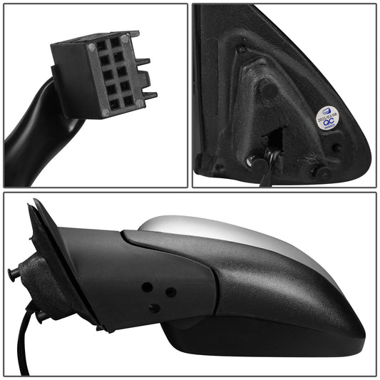 RETROVISOR MIRROR - OEM - 11-13 DODGE DURANGO - POWERED - HEATED - FOLDING - W/ CHROME COVER - LEFT