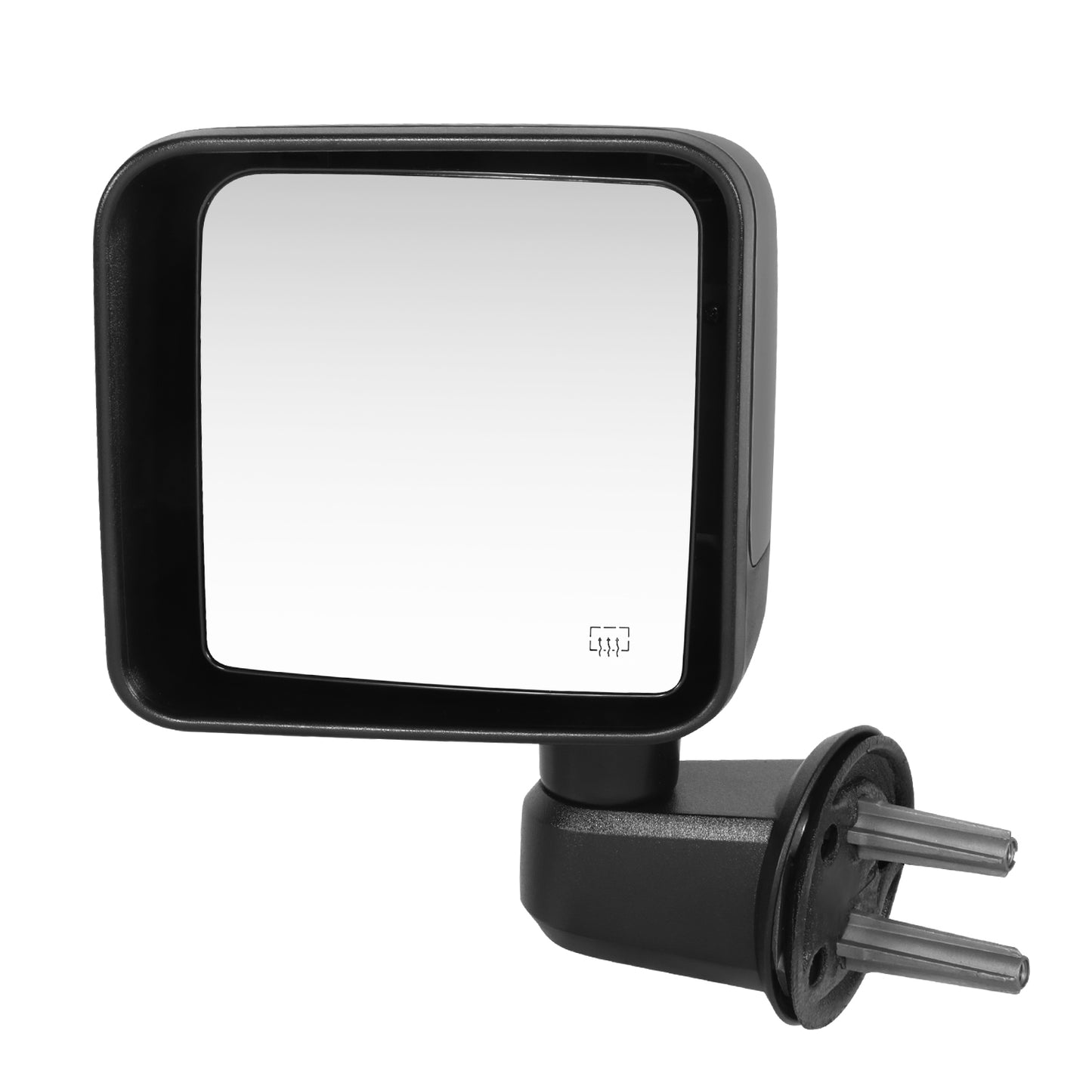RETROVISOR MIRROR - OE STYLE - JEEP WRANGLER 14 - WITH POWER WITH HEATED GLASS - DRIVER SIDE - PAINT TO MATCH - BLACK