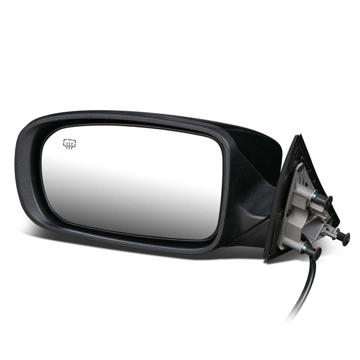 RETROVISOR MIRROR - OEM - 11-16 DODGE CHARGER - POWER MIRROR ADJUSTMENT - HEATED - FOLDING - MEMORY - W/O TURN SIGNAL OR PUDDLE LIGHT - PAINTABLE - ONLY FITS VEHICLES W/ MATCHING FUNCTIONS AS MIRROR - BLACK - LEFT