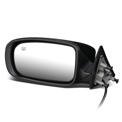 RETROVISOR MIRROR - OEM - 11-16 DODGE CHARGER - POWER MIRROR ADJUSTMENT - HEATED - FOLDING - MEMORY - W/O TURN SIGNAL OR PUDDLE LIGHT - PAINTABLE - ONLY FITS VEHICLES W/ MATCHING FUNCTIONS AS MIRROR - BLACK - LEFT