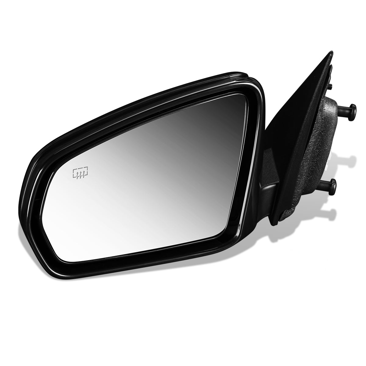 RETROVISOR MIRROR - OEM - 08-14 DODGE AVENGER - POWERED - HEATED - TEXTURED - BLACK - LEFT