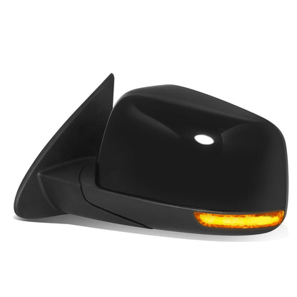 RETROVISOR MIRROR - OE STYLE - DODGE DURANGO 11-16 - WITH POWER WITH HEATED GLASS WITH TURN SIGNAL WITH MEMORY - DRIVER SIDE - PAINT TO MATCH - BLACK