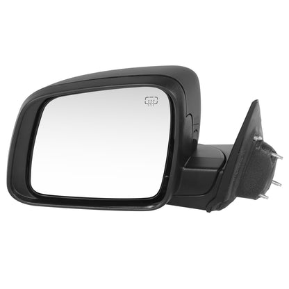 RETROVISOR MIRROR - OE STYLE - DODGE DURANGO 11-16 - WITH POWER WITH HEATED GLASS WITH TURN SIGNAL WITH MEMORY - DRIVER SIDE - PAINT TO MATCH - BLACK
