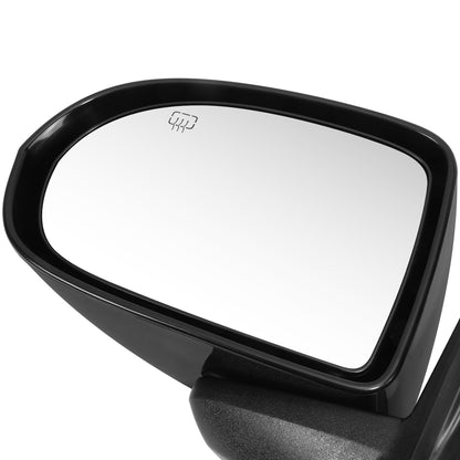 RETROVISOR MIRROR - OE STYLE - JEEP COMPASS 14-15 - WITH POWER WITH HEATED GLASS - DRIVER SIDE - PAINT TO MATCH - BLACK