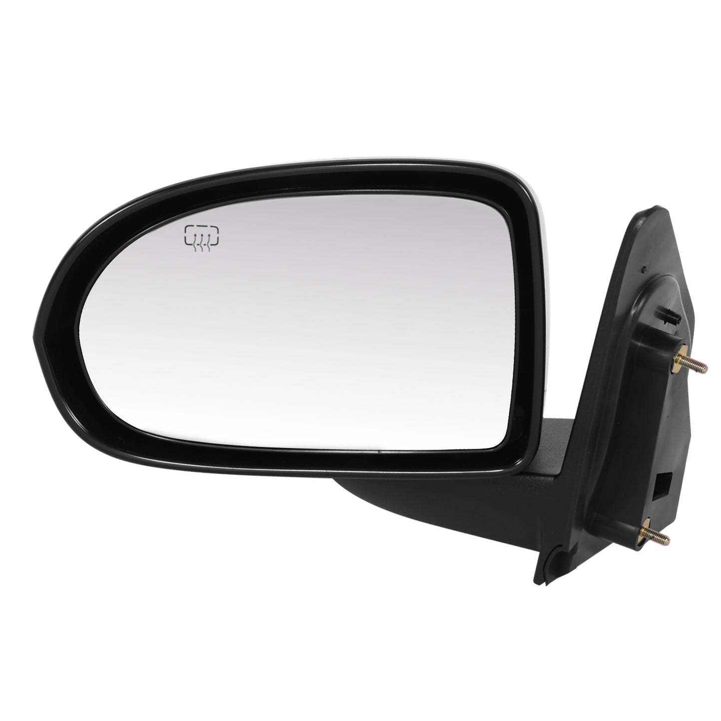 RETROVISOR MIRROR - OE STYLE - JEEP COMPASS 16-17 - WITH POWER WITH HEATED GLASS - DRIVER SIDE - PAINT TO MATCH - BLACK