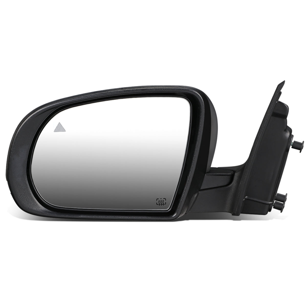 RETROVISOR MIRROR - OEM - 14-16 JEEP CHEROKEE - POWERED - HEATED - WITH SIGNAL - W/ PUDDLE - W/ BSD - W/ FOLDING - W/ BLACK MATERIAL - LEFT
